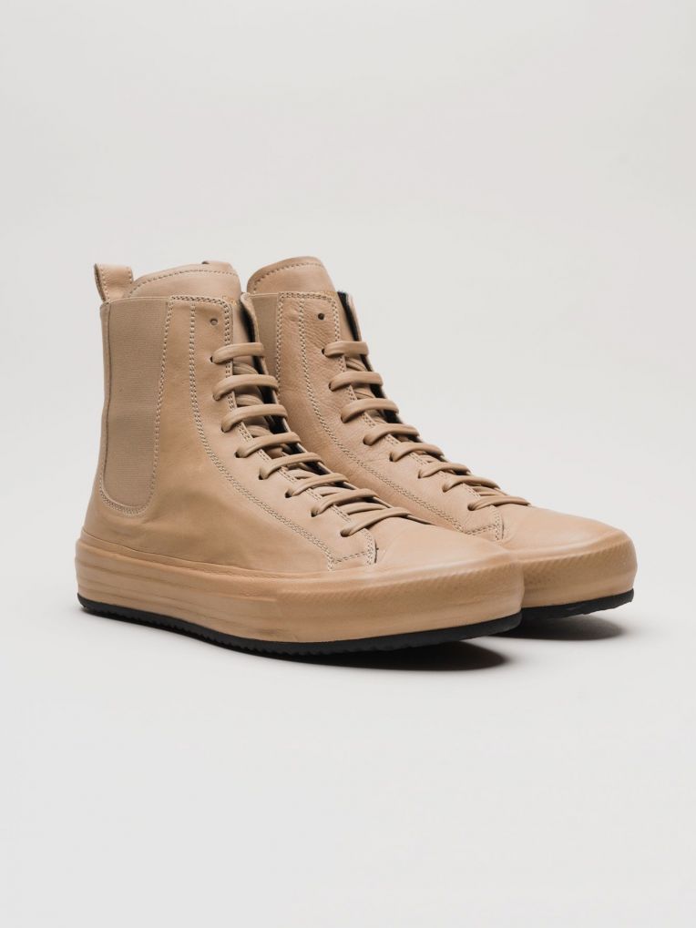Officine Creative Leather High-Top Sneakers